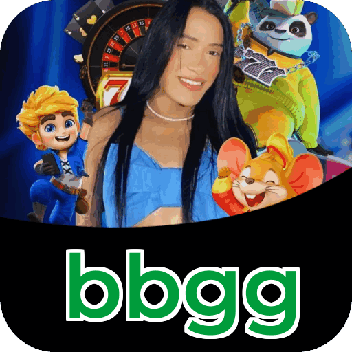 Interface do aplicativo bbgg mostrando jogos disponíveis no iOS e Android